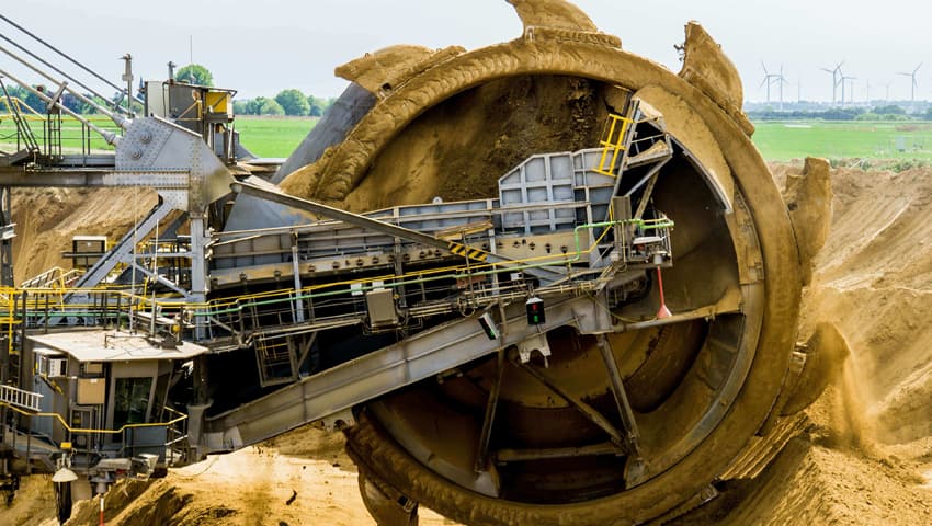 Mining process — industrial oxygen